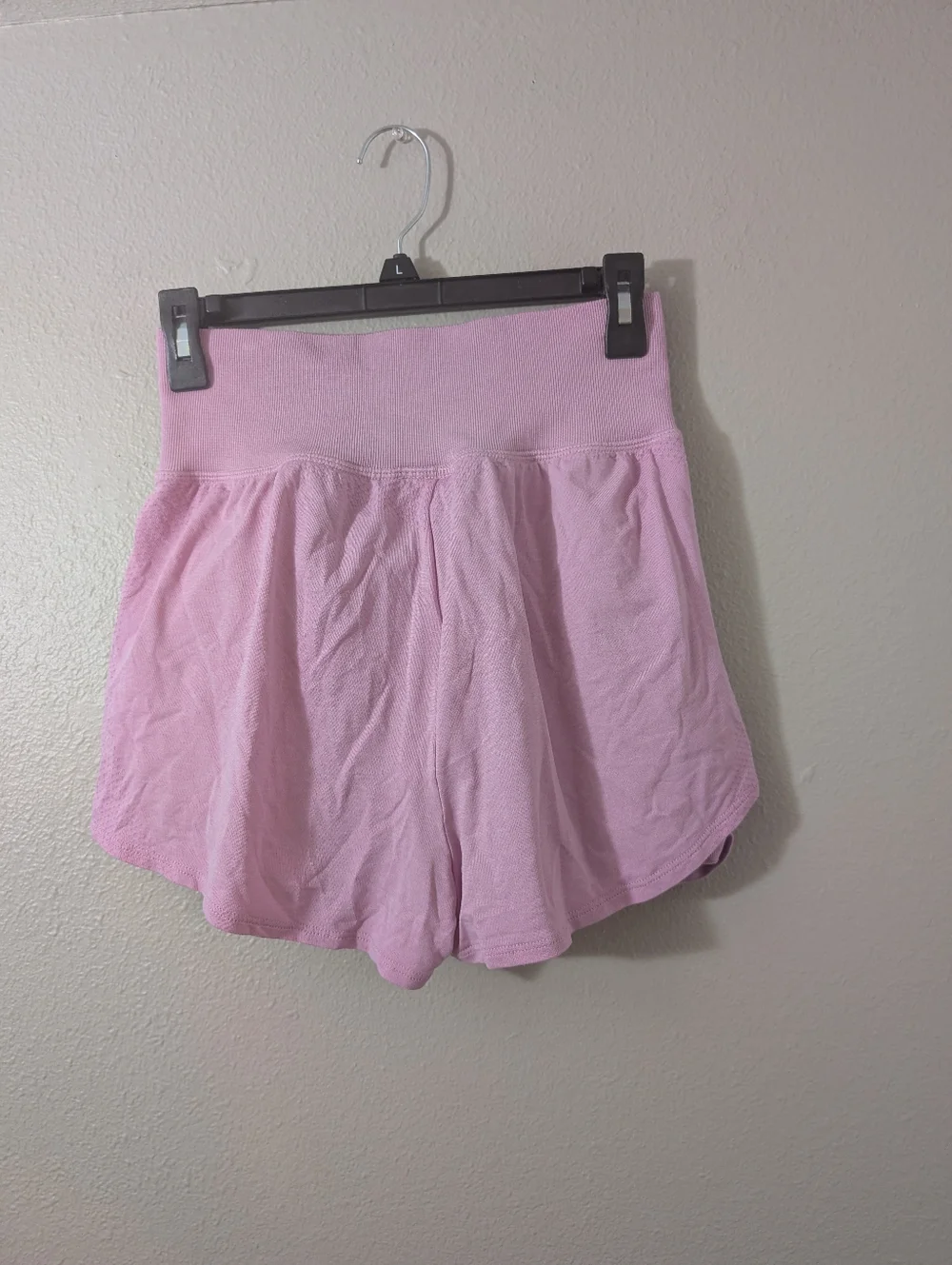 Gymshark 2 In 1 Vital Shorts Athleisure High-Waist Lavender Shorts